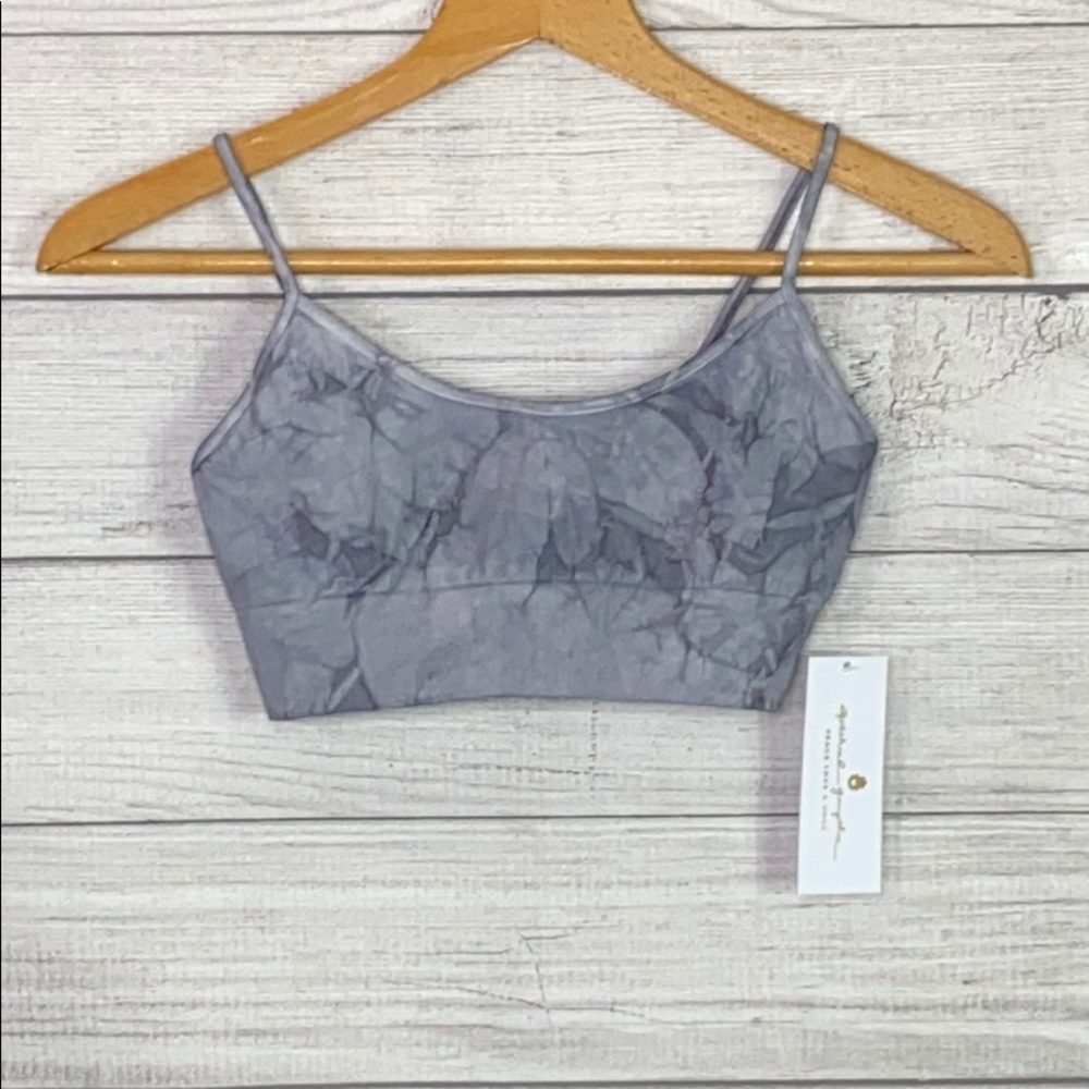 NWT- Spiritual Gangster Seamless Scoop Tie Dye Bra - Picture 3 of 10